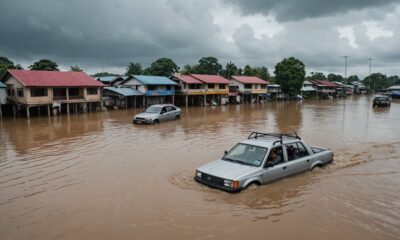 flood emergency in entikong