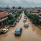 flooded jakarta streets and areas