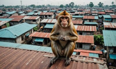 monkey disturbance in bekasi