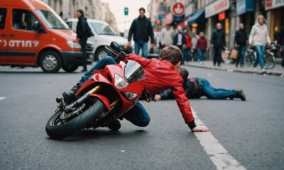 motorcycle incident involving child