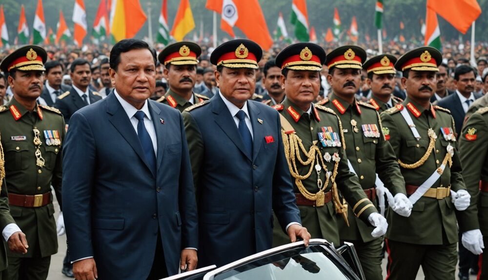 prabowo attends india republic parade