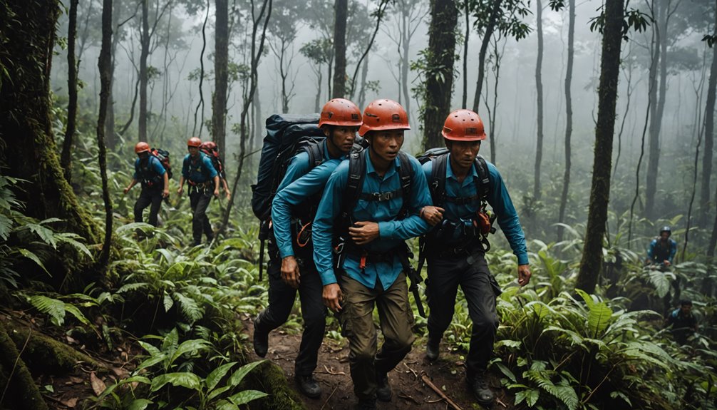 climber falls mount lawu