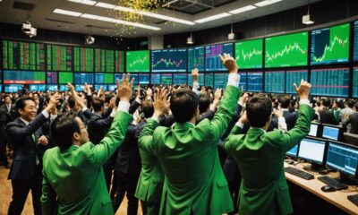 pergerakan saham menguat hari ini