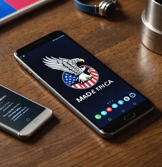 trump meluncurkan telepon Amerika