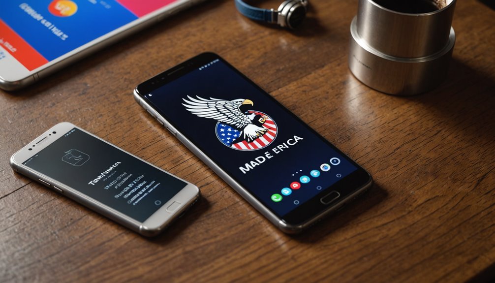 trump meluncurkan telepon Amerika