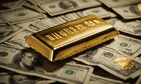 harga emas melonjak lagi